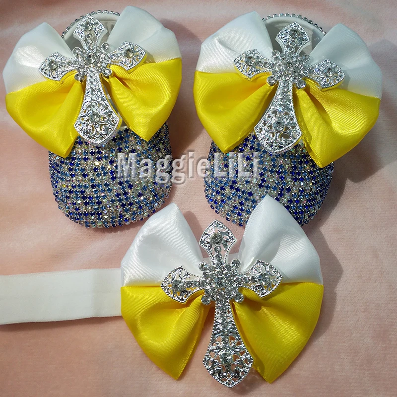 bowknot Custom Sparkle Bling crystals blue Rhinestones Baby girls shoes infant 0-1Y ribbon shoes First Walkers hairband 5556
bowknot Custom Sparkle Bling crystals blue Rhinestones Baby girls shoes infant 0-1Y ribbon shoes First Walkers hairband 5556