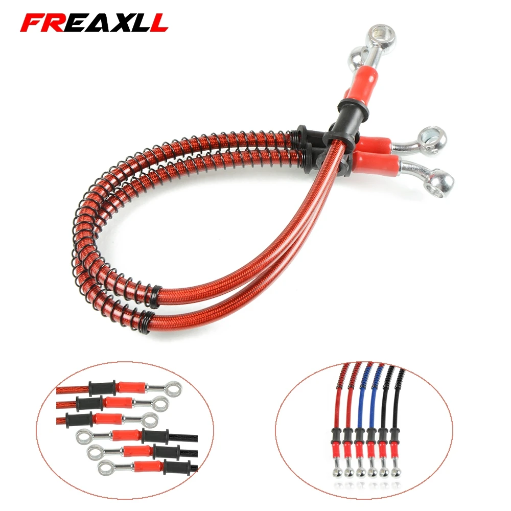 50cm-120cm For BMW F650GS DAKAR F700GS F800GS R1200GS ADVENTURE LC Motorcycle Braided Steel Brake Clutch Oil Hose Line Pipe
50cm-120cm For BMW F650GS DAKAR F700GS F800GS R1200GS ADVENTURE LC Motorcycle Braided Steel Brake Clutch Oil Hose Line Pipe