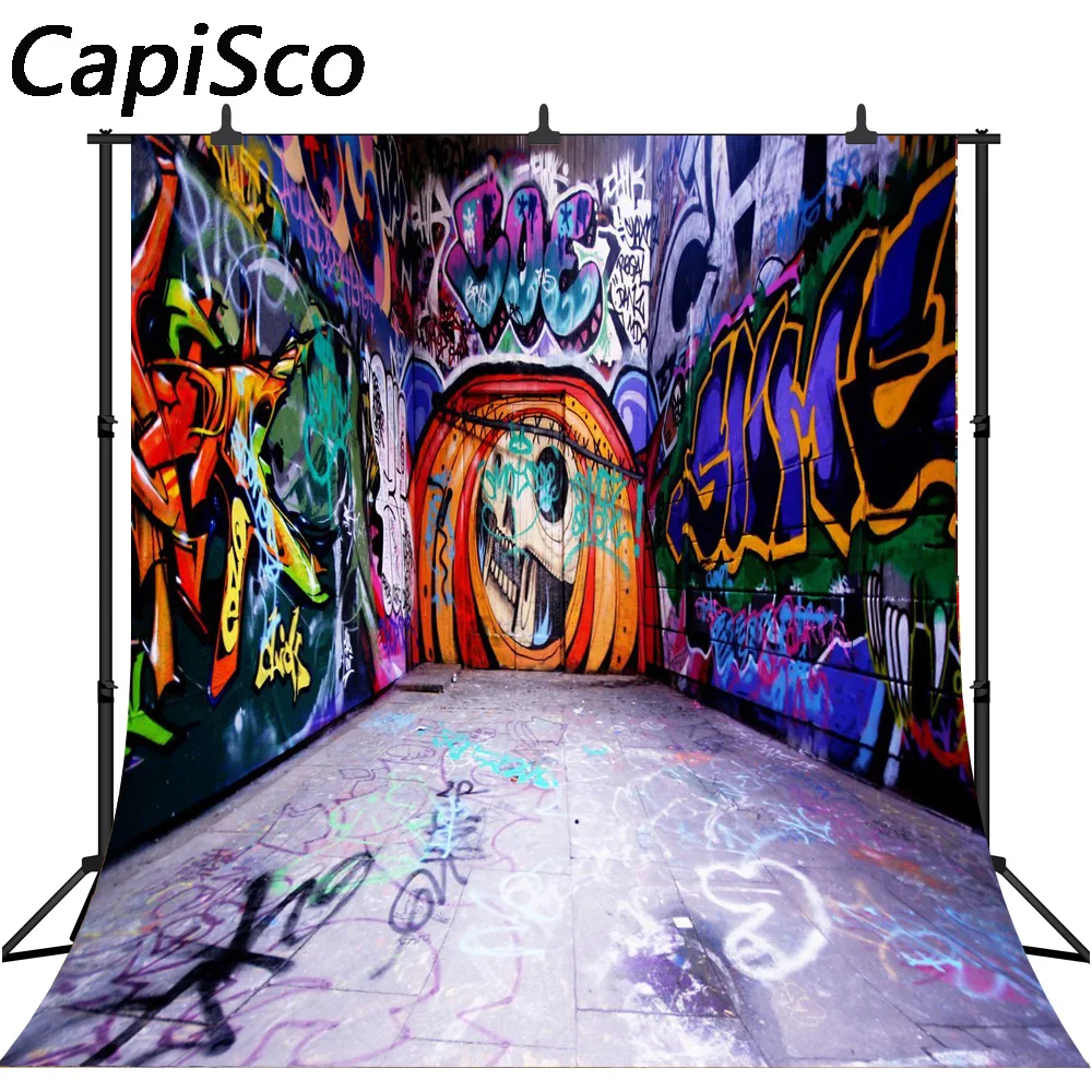 Capisco Graffiti Brick Wall Dark Flooring Baby Child Photography Backgrounds Customized Photographic Backdrops For Photo Studio
Capisco Graffiti Brick Wall Dark Flooring Baby Child Photography Backgrounds Customized Photographic Backdrops For Photo Studio
