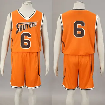 Free shipping Kuroko no basket No. 6 Midorima Shintaro Cosplay Costume Shutoku Basketball Team Costume
Free shipping Kuroko no basket No. 6 Midorima Shintaro Cosplay Costume Shutoku Basketball Team Costume