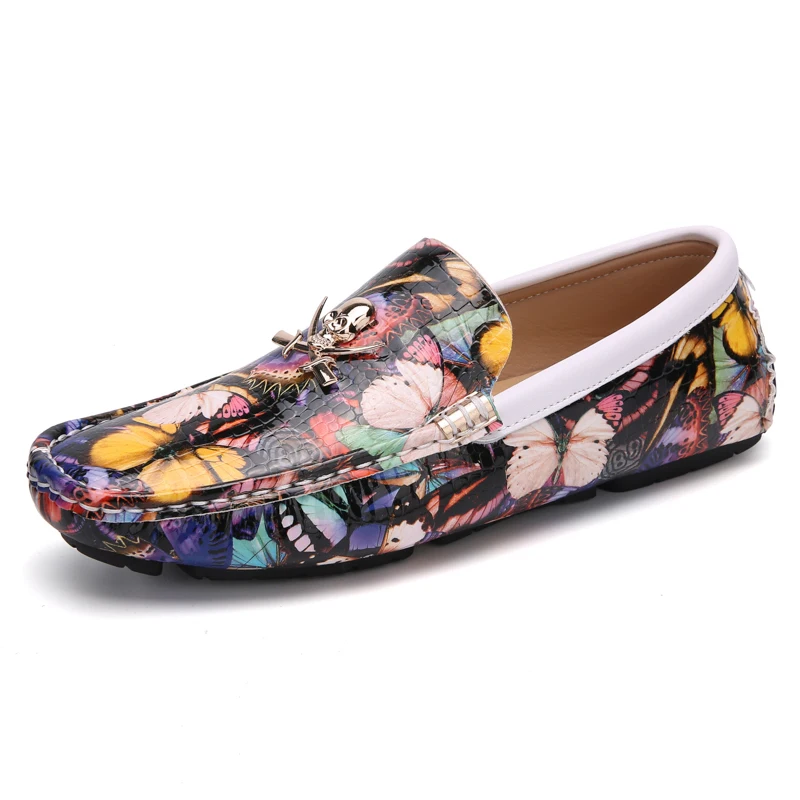 Male 2019 Slip On Moccasins Men Loafers Driving Shoes Soft Casual Shoes Men Flats Printed Leather Loafers 4#22D50
Male 2019 Slip On Moccasins Men Loafers Driving Shoes Soft Casual Shoes Men Flats Printed Leather Loafers 4#22D50