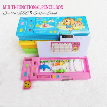 school cute pencil case for students double-sided plastic automatic creative Stationery storage boxes gift 25*9*3.5cm 4 colors
school cute pencil case for students double-sided plastic automatic creative Stationery storage boxes gift 25*9*3.5cm 4 colors