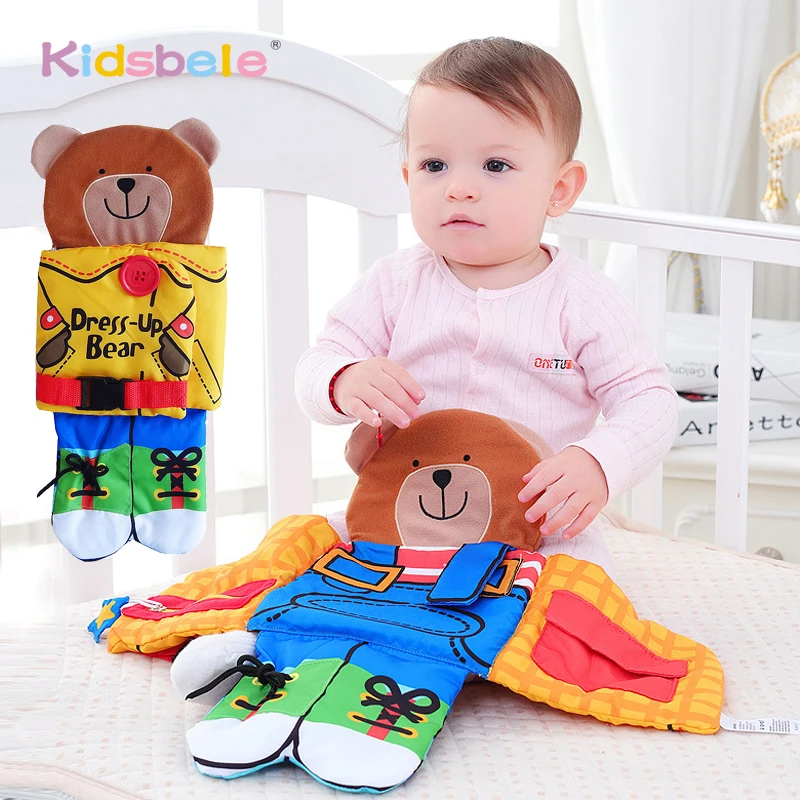 Baby Infant Eye Hand Coordination Bunny Bear Cloth Book Soft Appease Doll Early Educational Rattle Toys Quiet Book Baby Toy
Baby Infant Eye Hand Coordination Bunny Bear Cloth Book Soft Appease Doll Early Educational Rattle Toys Quiet Book Baby Toy