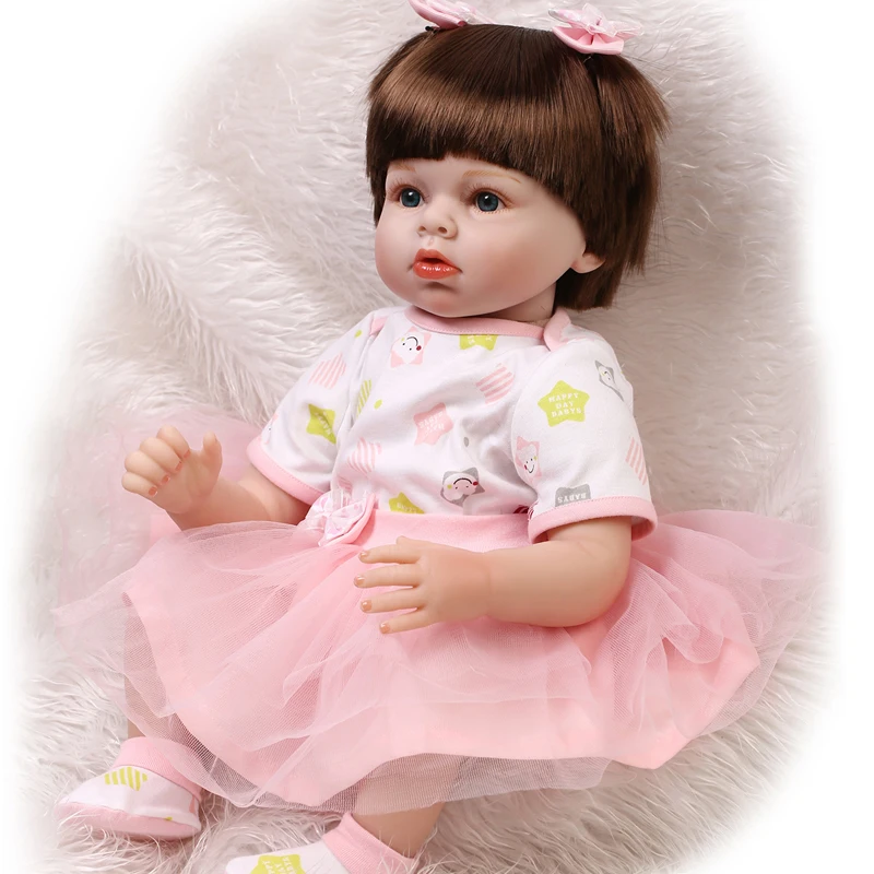 22 inch 55CM cute baby doll reborn lifelike princess girl dolls toys children birthday gift brinquedo menina bonecas
22 inch 55CM cute baby doll reborn lifelike princess girl dolls toys children birthday gift brinquedo menina bonecas
