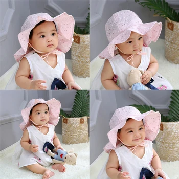 Infant Summer Outdoor Baby Girl Visor Cotton Sun Cap Baby Hat Floral Prints Beach Bucket Hats Headwear Caps Brim Sun Hat
Infant Summer Outdoor Baby Girl Visor Cotton Sun Cap Baby Hat Floral Prints Beach Bucket Hats Headwear Caps Brim Sun Hat