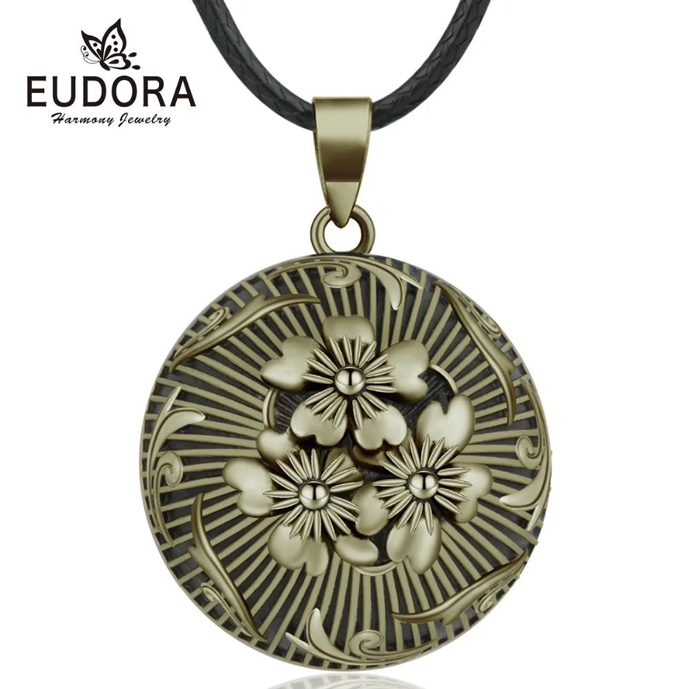 Eudora 20mm Copper Peach blossom Style Mexican Ball Harmony Bola Ball Pendant Necklace for Pregnancy Women Vintage Jewelry B338
Eudora 20mm Copper Peach blossom Style Mexican Ball Harmony Bola Ball Pendant Necklace for Pregnancy Women Vintage Jewelry B338