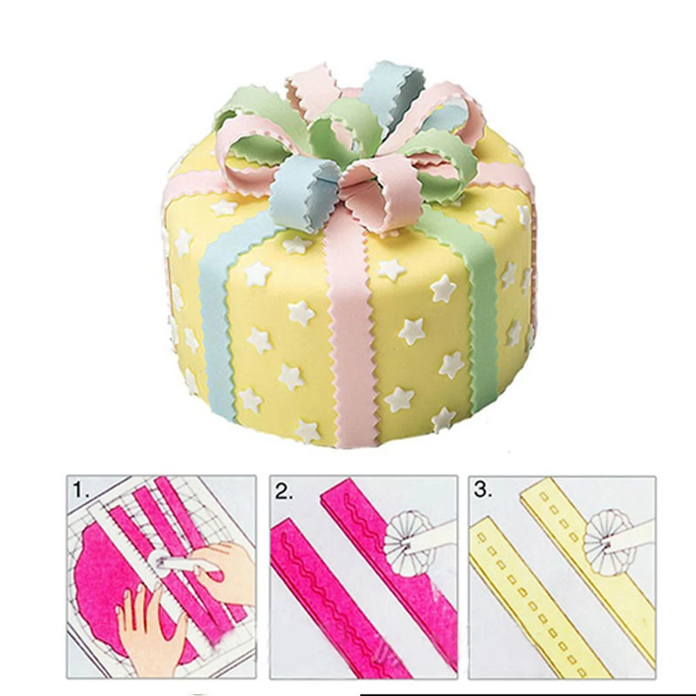 Fondant Cake Cutter And Embosser Sugarcraft Decorating Modelling DIY Tool Wheel Cutter Craft Christmas Cake Decorating Tool
Fondant Cake Cutter And Embosser Sugarcraft Decorating Modelling DIY Tool Wheel Cutter Craft Christmas Cake Decorating Tool
