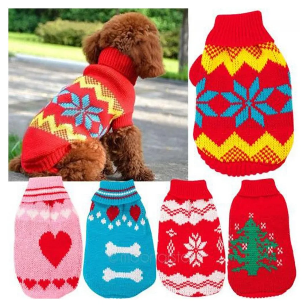 1PC Random Color!!! New Cute Fashion Stylish Comfortable Pet Dog Cat Sweater Clothes Hoodie Sweater Knitwear Apparel
1PC Random Color!!! New Cute Fashion Stylish Comfortable Pet Dog Cat Sweater Clothes Hoodie Sweater Knitwear Apparel
