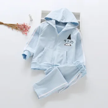 Fashion Sports Suits Kids Clothes Brief Cartoon Pattern Two Piece Set Zipper Hooded Jackets And Sports Pants For Children
Fashion Sports Suits Kids Clothes Brief Cartoon Pattern Two Piece Set Zipper Hooded Jackets And Sports Pants For Children