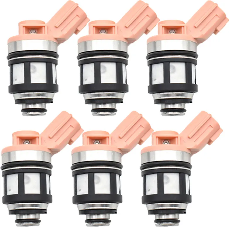 New 6pcs/set 16600-1B000 166001B000 16600-9S200 166009S200 Fuel Injector For Nissan JS23-4 Repalce parts(AY-RK052)
New 6pcs/set 16600-1B000 166001B000 16600-9S200 166009S200 Fuel Injector For Nissan JS23-4 Repalce parts(AY-RK052)