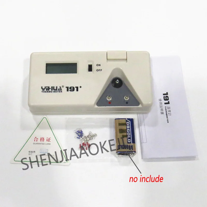 1PC Luo iron head Thermometer electric Soldering station temperature calibration Welding digital tester
1PC Luo iron head Thermometer electric Soldering station temperature calibration Welding digital tester