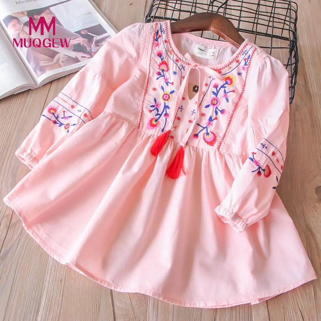 Toddler Kids Baby Girls Clothes Long Sleeve Embroidery Party Princess Dresses roupa infantil menina summer dress girl #30
Toddler Kids Baby Girls Clothes Long Sleeve Embroidery Party Princess Dresses roupa infantil menina summer dress girl #30