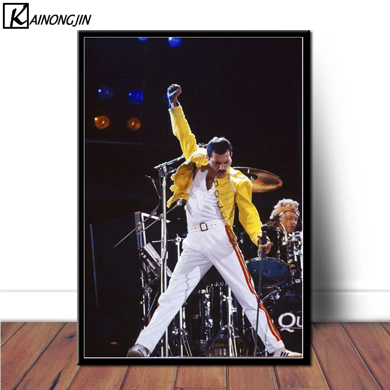 Freddie Mercury Art Poster Queen Musician Rock Band Legendary Posters and Prints Wall Picture Canvas Painting Room Home Decor
Freddie Mercury Art Poster Queen Musician Rock Band Legendary Posters and Prints Wall Picture Canvas Painting Room Home Decor
