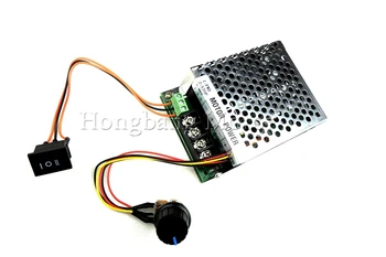 Free shipping PWM DC motor speed controller , Speed Governor 12v24v36v48v inverted switch reversing switch 40A
Free shipping PWM DC motor speed controller , Speed Governor 12v24v36v48v inverted switch reversing switch 40A