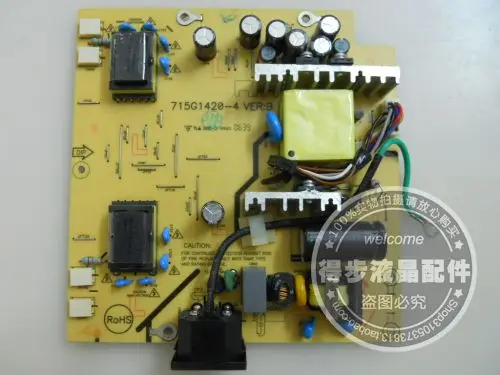 Free Shipping>Original 100% Tested Working VS17 power board 715G1420-4 power supply in good condition new test
Free Shipping>Original 100% Tested Working VS17 power board 715G1420-4 power supply in good condition new test