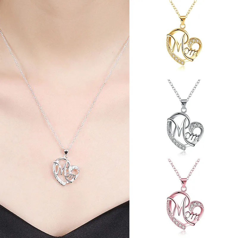 Love Mom Necklace Jewelry MUM Letters Heart Pendant Necklace Mother Day Gift TT@88
Love Mom Necklace Jewelry MUM Letters Heart Pendant Necklace Mother Day Gift TT@88