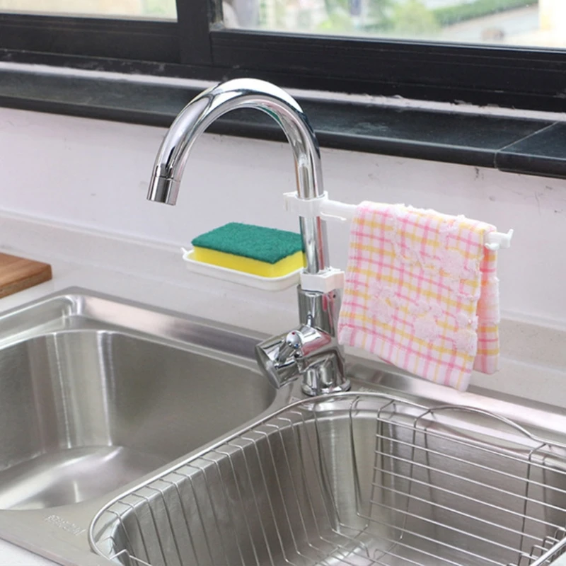 Bathroom Storage Rack Hot Sink Hanging Storage Holder Sponge Kitchen Faucet Clip Dish Cloth Clip Shelf Drain Dry Towel Organizer
Bathroom Storage Rack Hot Sink Hanging Storage Holder Sponge Kitchen Faucet Clip Dish Cloth Clip Shelf Drain Dry Towel Organizer