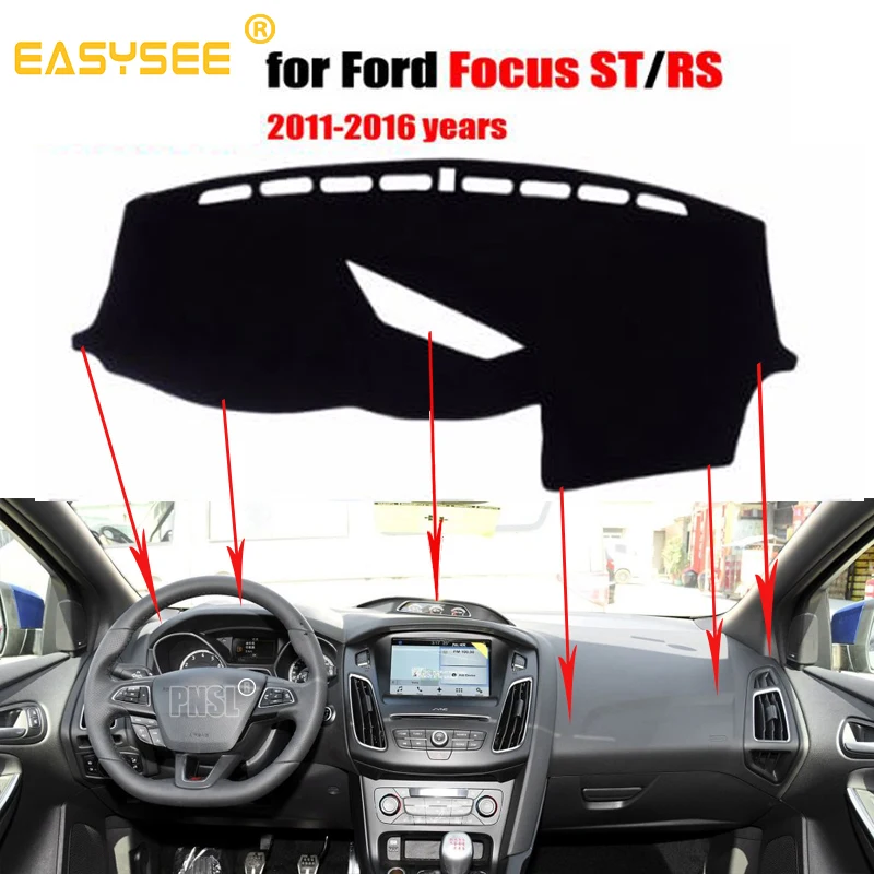 Easysee Car Dashboard Cover Pad Dashmat Dash Mat Sun Shade Carpet For Ford Focus ST RS 2011 2012 2013 2014 2015 2016 Dust proof
Easysee Car Dashboard Cover Pad Dashmat Dash Mat Sun Shade Carpet For Ford Focus ST RS 2011 2012 2013 2014 2015 2016 Dust proof