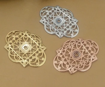 100pcs/lot 44*32mm silver/gold /rose gold filigree wrap findings (you can choose color )
100pcs/lot 44*32mm silver/gold /rose gold filigree wrap findings (you can choose color )