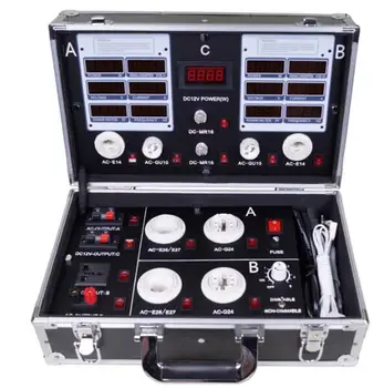 LED demo case,The high-end LED digital display test box,LED lighting demo box 380-13P
LED demo case,The high-end LED digital display test box,LED lighting demo box 380-13P