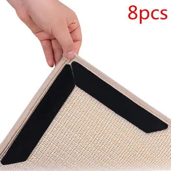 8PCS Reusable Washable Rug Grippers Carpet Mat Non Slip Anti Curling Grip Mat Pad For Home Living Room Bedroom
8PCS Reusable Washable Rug Grippers Carpet Mat Non Slip Anti Curling Grip Mat Pad For Home Living Room Bedroom