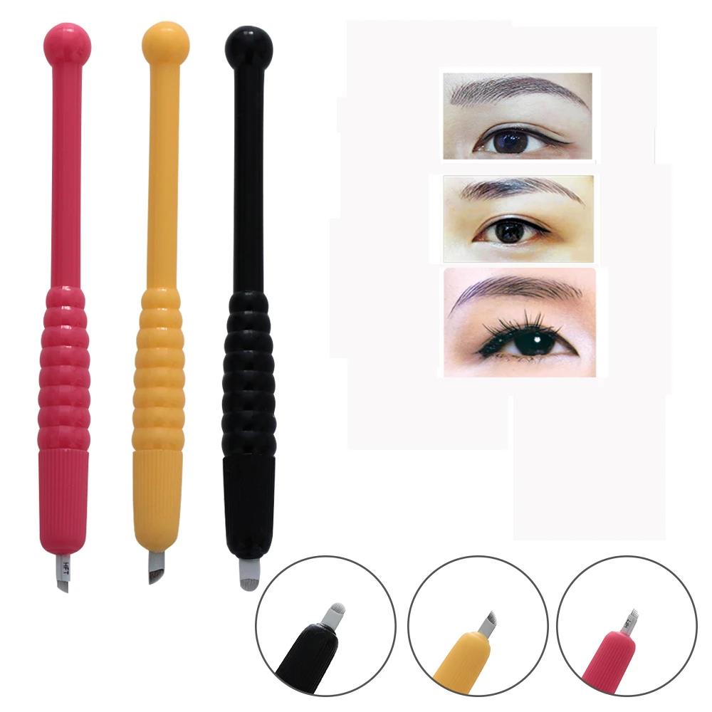 1PC Micro Blading Needles Permanent Eyebrow Tattoo Disposable Pen Tool Professional Microblading Embroidery Natural Makeup Tools
1PC Micro Blading Needles Permanent Eyebrow Tattoo Disposable Pen Tool Professional Microblading Embroidery Natural Makeup Tools