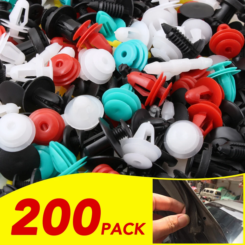 Universal Auto Fastener Car Bumper Clip for opel astra j peugeot 307 bmw e46 kia cerato nissan teana seat ibiza accessories
Universal Auto Fastener Car Bumper Clip for opel astra j peugeot 307 bmw e46 kia cerato nissan teana seat ibiza accessories