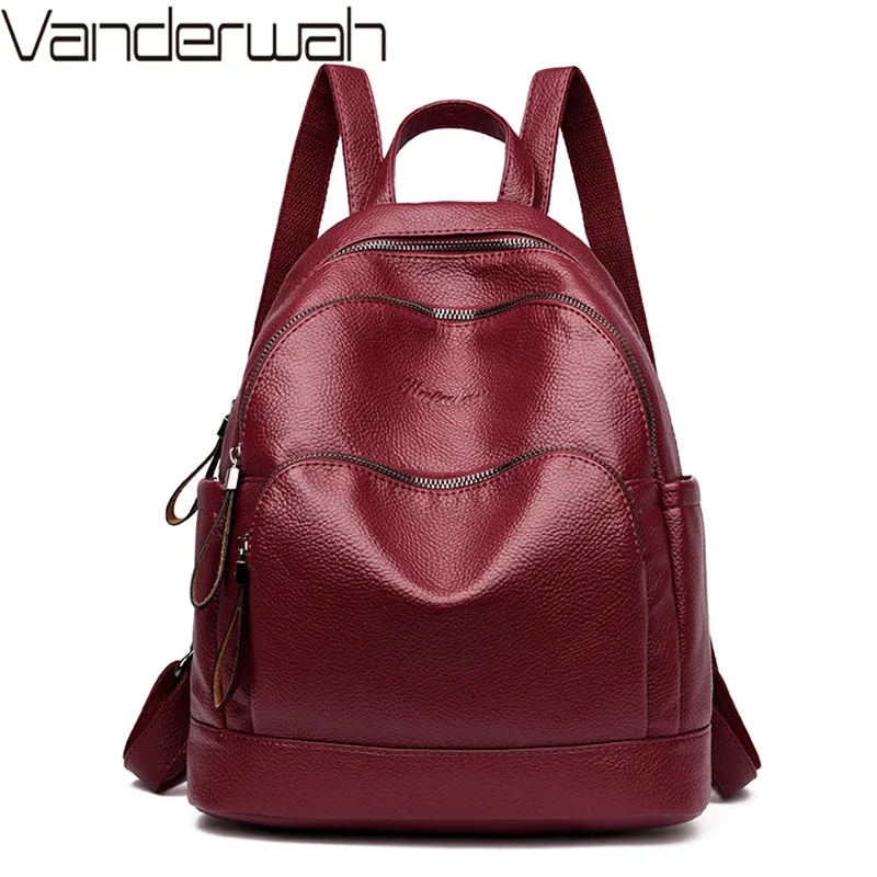 Casual Women Backpack High Quality Leather Backpacks for Teenage Girls Female School Shoulder Bag 2018 Bagpack mochila sac a dos
Casual Women Backpack High Quality Leather Backpacks for Teenage Girls Female School Shoulder Bag 2018 Bagpack mochila sac a dos