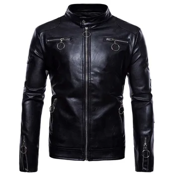 Fashion Men's Winter Leather Jackets Faux Jacket Korean Stylish Slim Fit Coats Men Skull Suede Jacket For Men ,m-5xl
Fashion Men's Winter Leather Jackets Faux Jacket Korean Stylish Slim Fit Coats Men Skull Suede Jacket For Men ,m-5xl