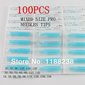 100PCS Blue Mixed sizes Assorted Disposable Tattoo Needle Tips Sterile Tattoo Nozzle Tips High Quality Free Shipping
100PCS Blue Mixed sizes Assorted Disposable Tattoo Needle Tips Sterile Tattoo Nozzle Tips High Quality Free Shipping
