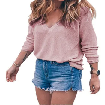2017 Newest Fashion Autumn Women Sweaters Regular Casual Solid Women Long Sleeve Knitted Pullover Loose Sweater Jumper Knitwear
2017 Newest Fashion Autumn Women Sweaters Regular Casual Solid Women Long Sleeve Knitted Pullover Loose Sweater Jumper Knitwear