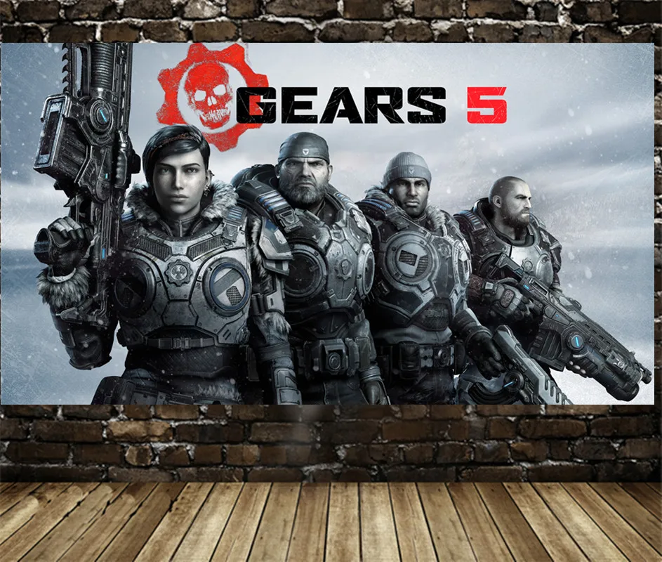 Gears 5 Game Poster Anime Canvas Decorative Paintingcanvas Decorative Painting Wall Stickers Home Decoration Supplies posters
Gears 5 Game Poster Anime Canvas Decorative Paintingcanvas Decorative Painting Wall Stickers Home Decoration Supplies posters