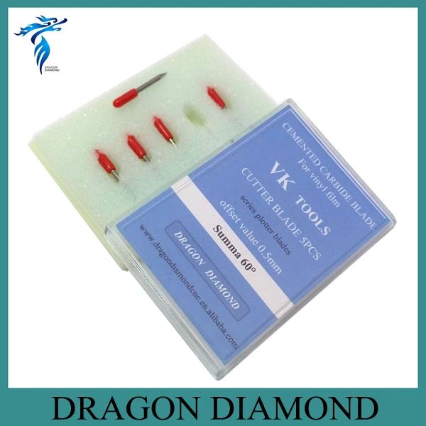 Free Shipping High Quality 5pcs Summa D Plotter Blade 60 Degree Vinyl Cutter Blade
Free Shipping High Quality 5pcs Summa D Plotter Blade 60 Degree Vinyl Cutter Blade