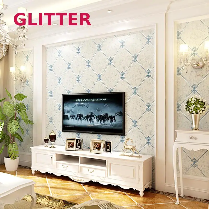 European Luxury Living Room Non-woven Wallpaper Tv Background Wallpaper 3d Embossed Modern Minimalist Bedroom Wallpaper Roll 
European Luxury Living Room Non-woven Wallpaper Tv Background Wallpaper 3d Embossed Modern Minimalist Bedroom Wallpaper Roll