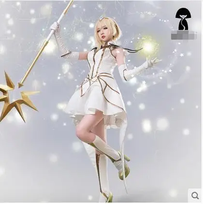 2018 Anime LOL cosplay LUX Luxanna Crownguard cosplay the Lady of Luminosity cosplay for Women,Girls Free Shipping New.
2018 Anime LOL cosplay LUX Luxanna Crownguard cosplay the Lady of Luminosity cosplay for Women,Girls Free Shipping New.