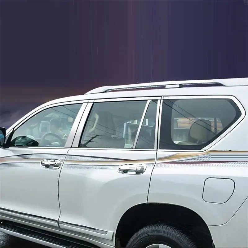 Body automobile modified car styling modification decoration covers bright sequins 10 11 12 13 14 15 16 17 FOR Toyota Prado
Body automobile modified car styling modification decoration covers bright sequins 10 11 12 13 14 15 16 17 FOR Toyota Prado