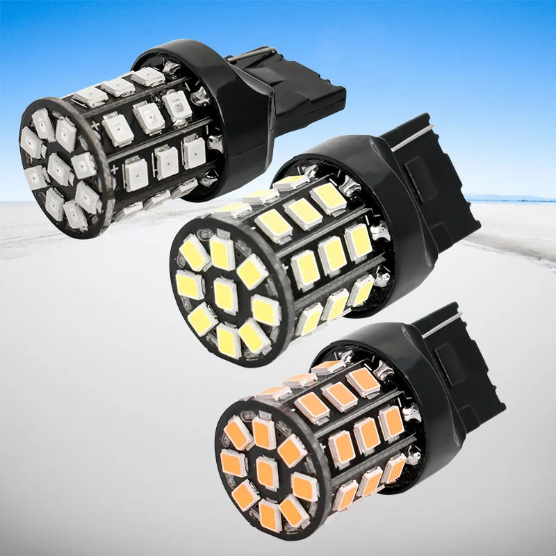 4pcs T20 7440 W21W WY21W 33 led 2835 smd Car Tail Bulb Stop Lights auto Reverse Lamp Turn Signals Light red white yellow 12V 4X
4pcs T20 7440 W21W WY21W 33 led 2835 smd Car Tail Bulb Stop Lights auto Reverse Lamp Turn Signals Light red white yellow 12V 4X