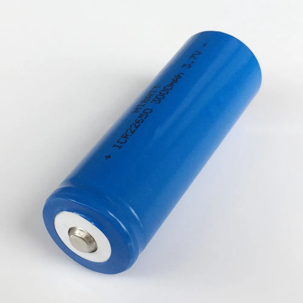 Sale 1-2pcs/lot 3.7v 22650 rechargeable lithium ion battery li-ion cell 3000MAH ICR22650 for LED flashlight torch and speaker
Sale 1-2pcs/lot 3.7v 22650 rechargeable lithium ion battery li-ion cell 3000MAH ICR22650 for LED flashlight torch and speaker