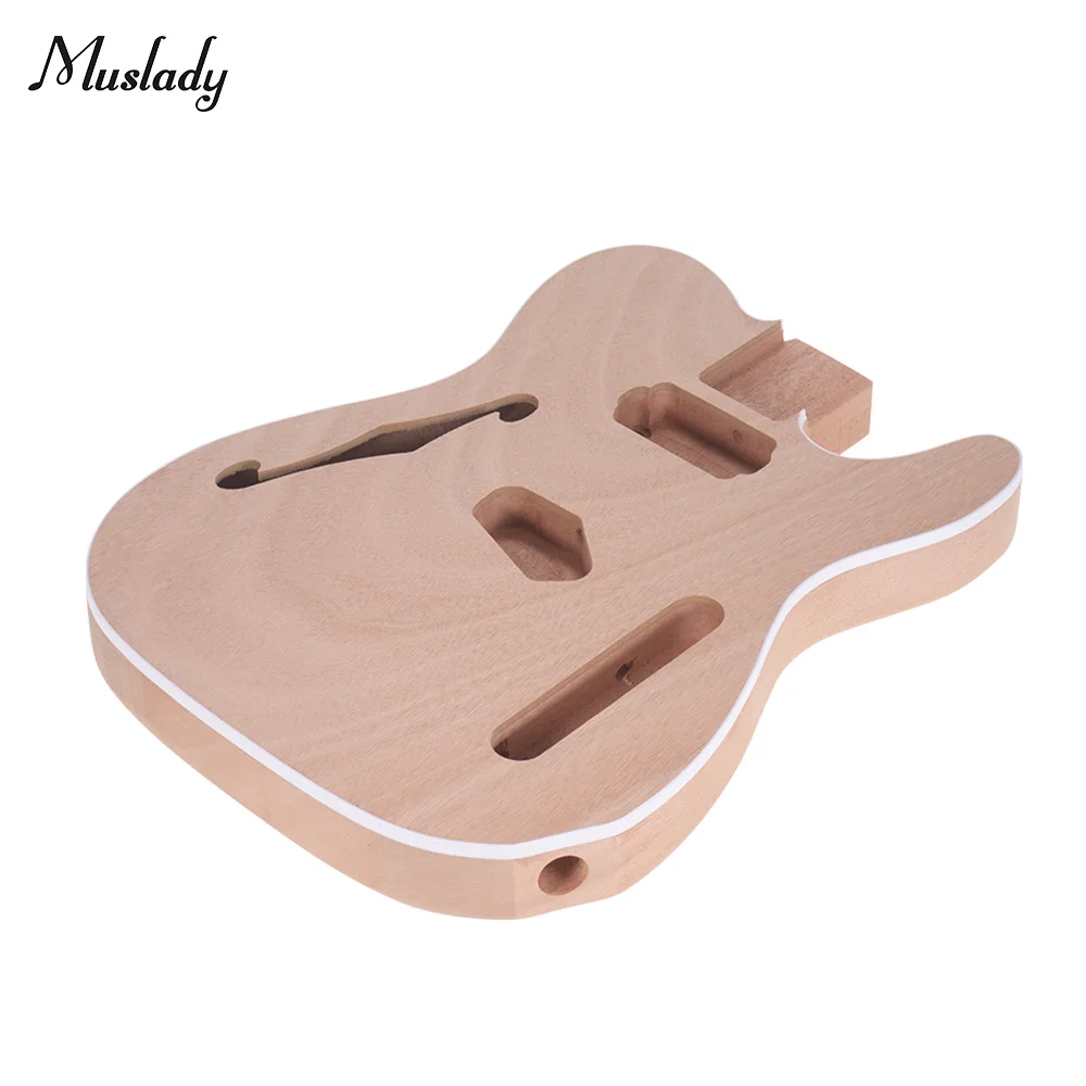 Muslady TL-F Unfinished Electric Guitar Body Blank Guitar Body Barrel DIY Mahogany Wooden Body Guitar Parts Accessories
Muslady TL-F Unfinished Electric Guitar Body Blank Guitar Body Barrel DIY Mahogany Wooden Body Guitar Parts Accessories