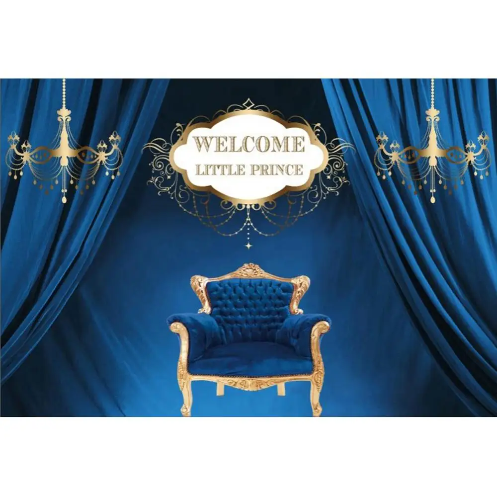 Blue Curtain Welcome Little Prince Armchair Birthday Party Light Portrait Photo Background Photography Backdrop For Photo Studio
Blue Curtain Welcome Little Prince Armchair Birthday Party Light Portrait Photo Background Photography Backdrop For Photo Studio