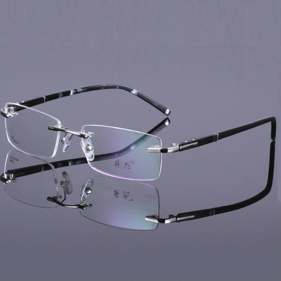 Vazrobe Rimless Glasses for Men Prescription Spectacles Male myopia diopter 1.61 1.67 index anti blue progressive Lenses Men's
Vazrobe Rimless Glasses for Men Prescription Spectacles Male myopia diopter 1.61 1.67 index anti blue progressive Lenses Men's
