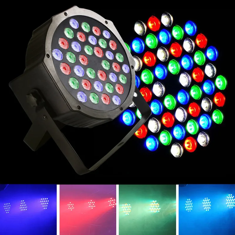 36 LED Par Lights Stage Lighting Remote DMX Control RGB Lights for Party Wedding Club Show TN88
36 LED Par Lights Stage Lighting Remote DMX Control RGB Lights for Party Wedding Club Show TN88