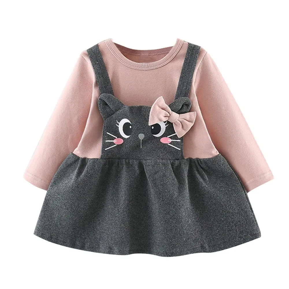 Toddler Kids Baby Girls Long Sleeve floral girls dresses Cartoon Cat Print Bow Party Princess Dress JAN4
Toddler Kids Baby Girls Long Sleeve floral girls dresses Cartoon Cat Print Bow Party Princess Dress JAN4