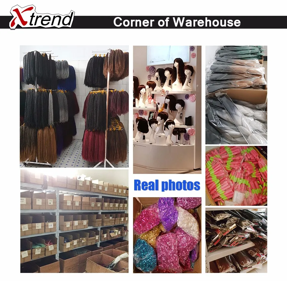 Xtrend Ombre Kanekalon Braiding Hair Extensions 24inch Synthetic