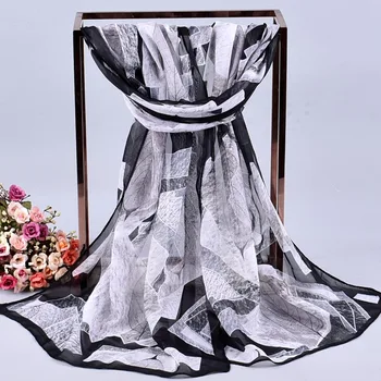 New arrival 2019 spring and autumn chiffon women scarf polyester geometric pattern design long soft silk shawl for women50*160cm
New arrival 2019 spring and autumn chiffon women scarf polyester geometric pattern design long soft silk shawl for women50*160cm