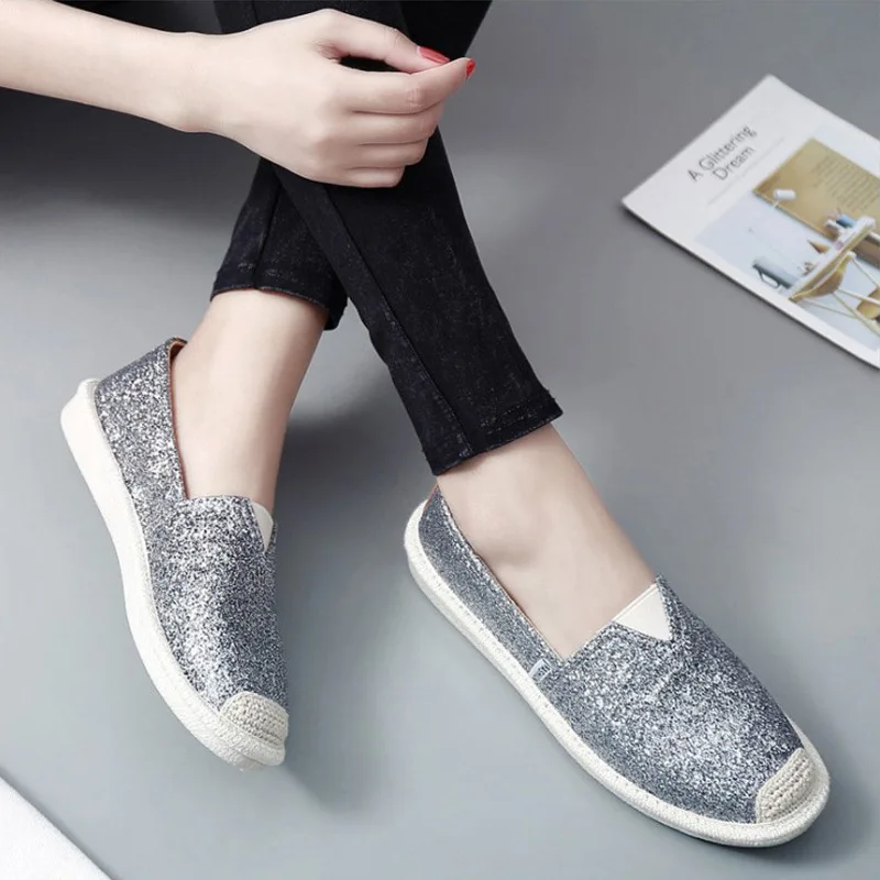 2019 Women's Espadrilles Flats Shoes Canvas Boat Shoes For Women Light Breathable Fashion Student Fisherman Shoes Ladies
2019 Women's Espadrilles Flats Shoes Canvas Boat Shoes For Women Light Breathable Fashion Student Fisherman Shoes Ladies