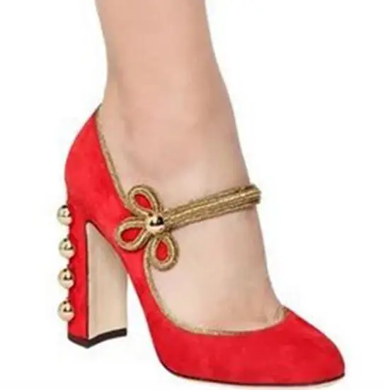 New Luxury Women Wedding Pump 3D Flower Style Buckle Shoes Female Elegent Retro shoes High Heels with Golden Belt Flock Shoes
New Luxury Women Wedding Pump 3D Flower Style Buckle Shoes Female Elegent Retro shoes High Heels with Golden Belt Flock Shoes