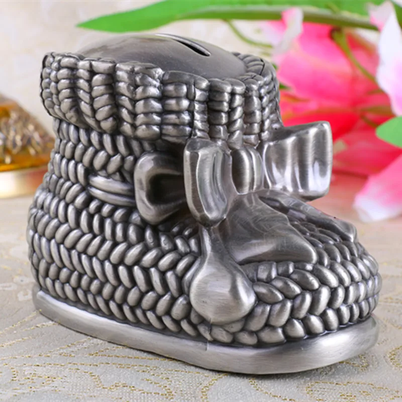 creative cartoon shoes metal coin bank piggy bank coin for money safe cash box CXG024
creative cartoon shoes metal coin bank piggy bank coin for money safe cash box CXG024