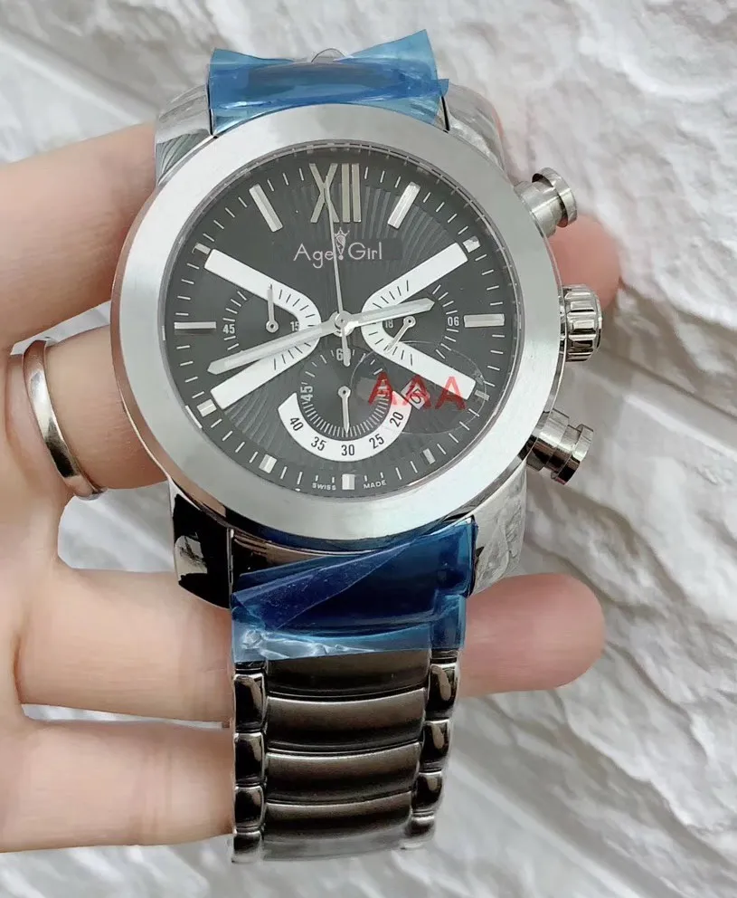Luxury Brand New Chronograph Men Stopwatch Sapphire Silver White Black Sport Watch Limited AAA+
Luxury Brand New Chronograph Men Stopwatch Sapphire Silver White Black Sport Watch Limited AAA+
