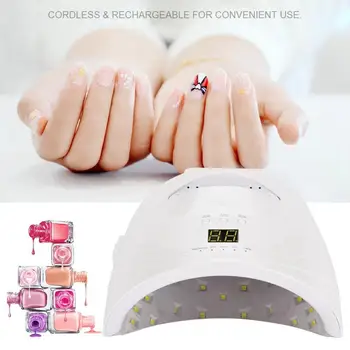 

48W Nail Dryer UV LED Nail Lamp Gel Polish Curing Light with Bottom 30s/60s/90s Timer LCD Display Lamp for Nails Nail Dryer